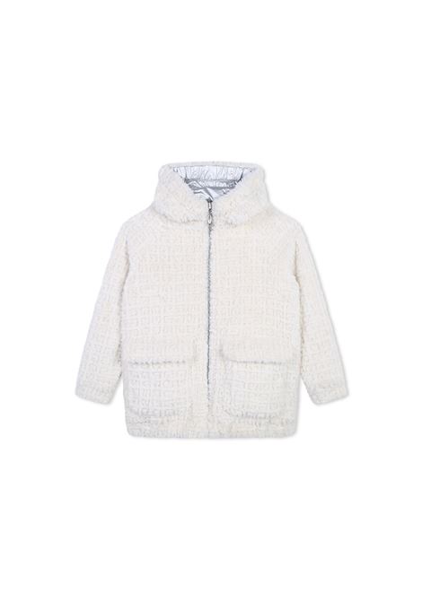 GIVENCHY KIDS Giacca Reversibile Bianca e Argento - GIVENCHY KIDS Negozio online di fabbrica