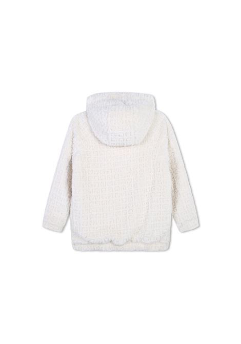 GIVENCHY KIDS Giacca Reversibile Bianca e Argento - GIVENCHY KIDS Negozio online di fabbrica
