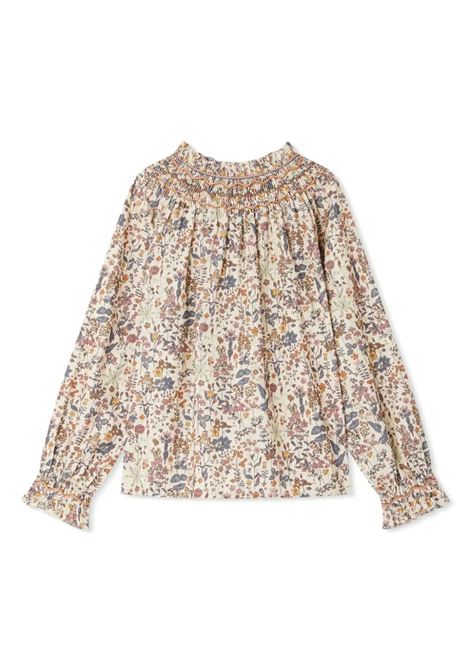 BONPOINT Blusa Petale In Tessuto Liberty - BONPOINT Grande vendita