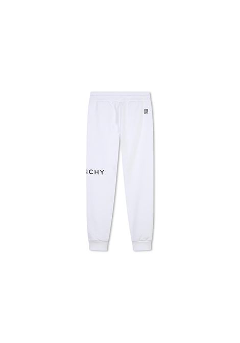 GIVENCHY KIDS Joggers Bianchi Con Logo GIVENCHY 4G - GIVENCHY KIDS Flash Sale