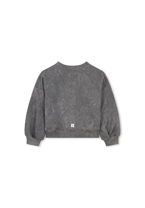 GIVENCHY KIDS Felpa Grigia Con Logo - GIVENCHY KIDS Shopping online