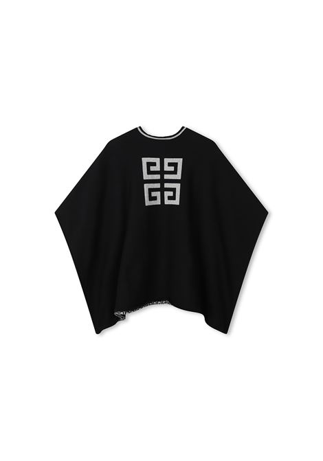 GIVENCHY KIDS Mantella Reversibile Nera e Bianca Con Logo e Motivo 4G - GIVENCHY KIDS Offerta Pasqua
