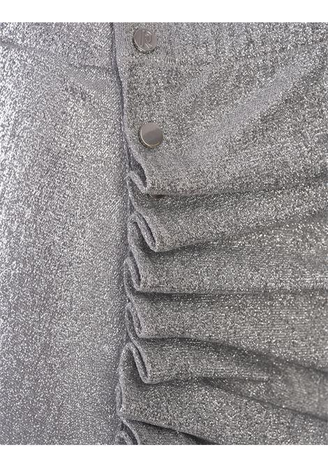 RABANNE Abito Midi In Lurex Drappeggiato Argento - RABANNE Offerta migliore