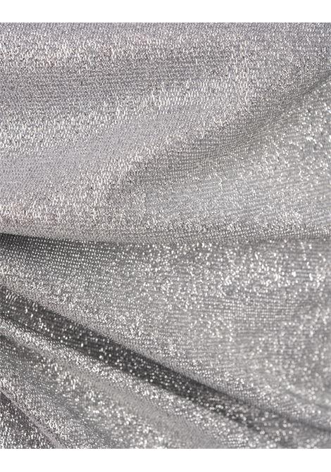 RABANNE Abito Midi In Lurex Drappeggiato Argento - RABANNE Offerta migliore
