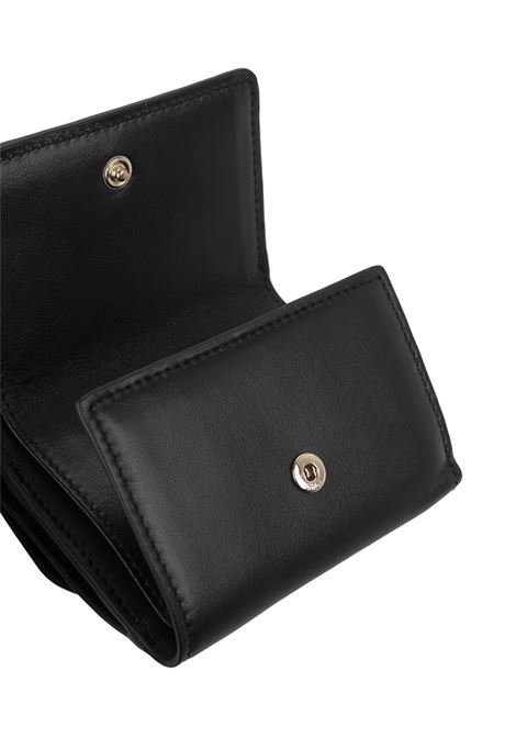 CHLOÉ Portafoglio Tri-Fold Chloé Sense Mini In Pelle Morbida Nera - CHLOÉ Online Outlet