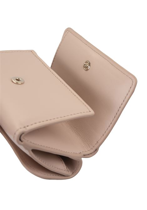 CHLOÉ Portafoglio Tri-Fold Chloé Sense Mini In Pelle Morbida Cement Pink - CHLOÉ Offerte esclusive