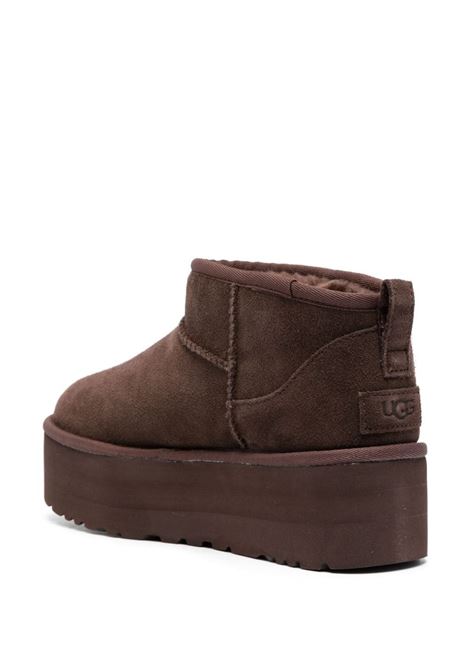 UGG Stivali Con Plateau Classic Ultra Mini Burnt Cedar - UGG Enormi risparmi