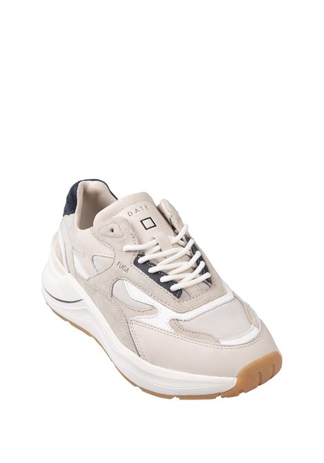 D.A.T.E. Sneakers Running Fuga In Avorio - D.A.T.E Prezzo basso