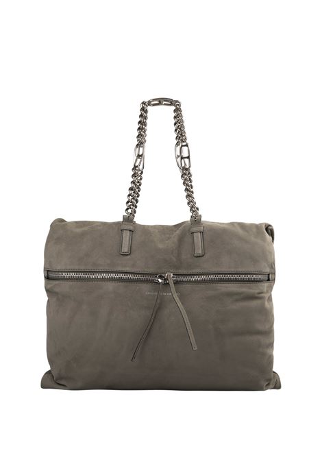ERMANNO SCERVINO Pillow Bag In Pelle Effetto Velluto Verde Con Ricami - ERMANNO SCERVINO Duty-free
