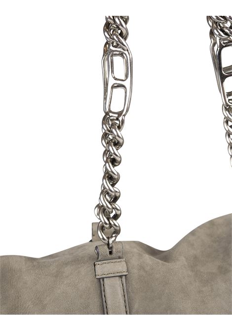 ERMANNO SCERVINO Pillow Bag In Pelle Effetto Velluto Verde Con Ricami - ERMANNO SCERVINO Duty-free