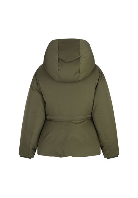 ALEXANDER MCQUEEN Piumino Con Volant in Verde - ALEXANDER MCQUEEN Convenienza