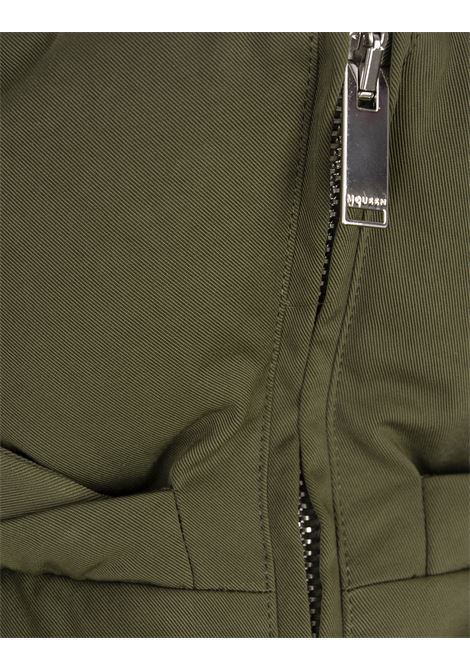 ALEXANDER MCQUEEN Piumino Con Volant in Verde - ALEXANDER MCQUEEN Convenienza