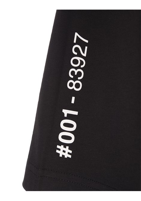 MONCLER GRENOBLE T-Shirt Nera Con Logo Moncler Grenoble - MONCLER GRENOBLE Offerte