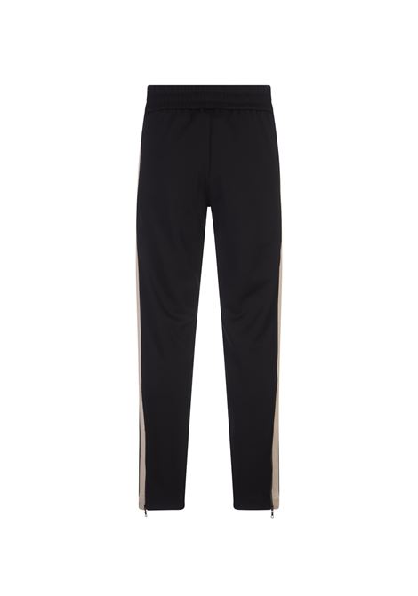 PALM ANGELS Joggers Neri Con Logo e Bande a Contrasto - PALM ANGELS Hotsell