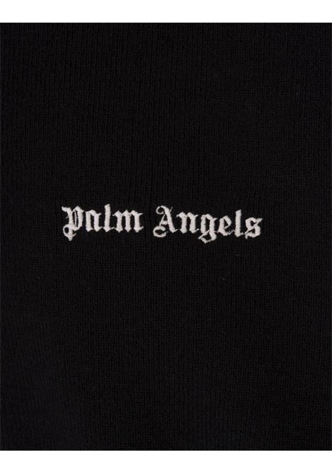 PALM ANGELS Giacca Track In Lana e Cashmere Nera - PALM ANGELS In Saldo