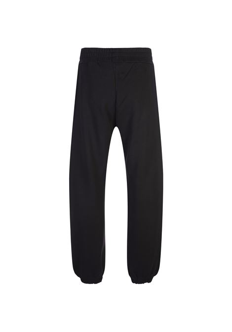 PALM ANGELS Joggers Neri Con Logo Sulla Vita - PALM ANGELS Spedizione gratuita