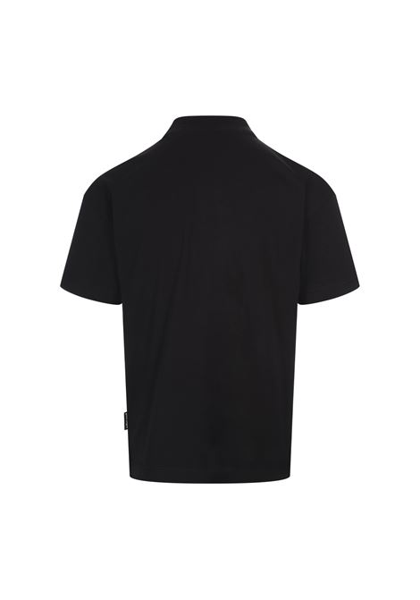 PALM ANGELS T-Shirt Logo Gothic Nera - PALM ANGELS Offerta Giorno del Papà