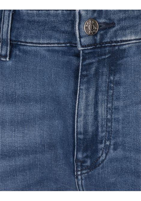 BOSS Maine Jeans Regular Fit In Denim Morbido Blu - BOSS Offerta Anniversario
