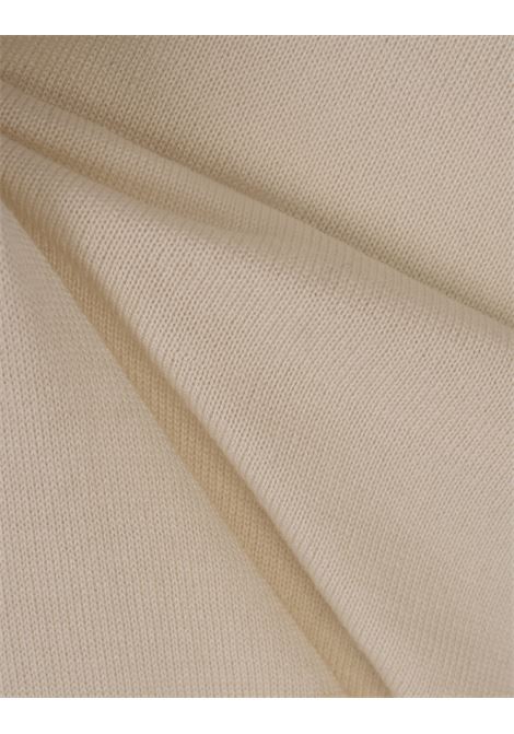 BOSS Maglione Regular Fit Neutro In Seta Lana e Cashmere - BOSS Online Outlet