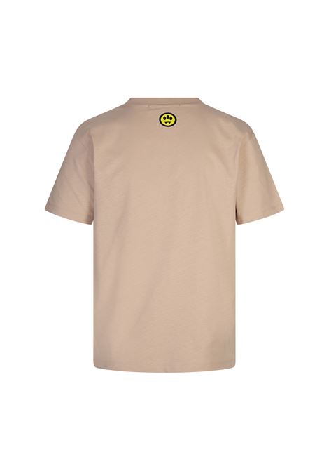 BARROW T-Shirt Beige Con Logo e Smile - BARROW Sconti VIP