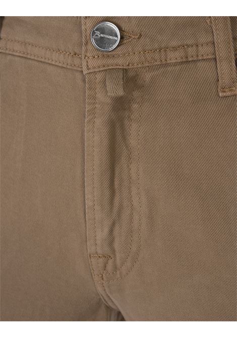 BSETTECENTO Jeans Slim Tapered In Denim Beige - BSETTECENTO Ritorno libero