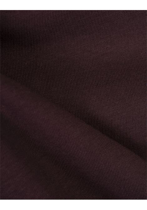 BOSS T-Shirt Bordeaux Con Logo Stampato In Gomma - BOSS Ultimi tre giorni