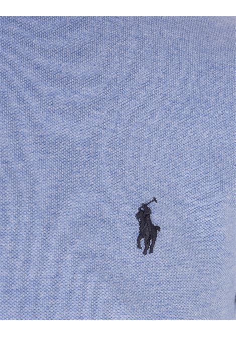 RALPH LAUREN Polo In Piquet Slim-Fit Azzurra - RALPH LAUREN Latest stili