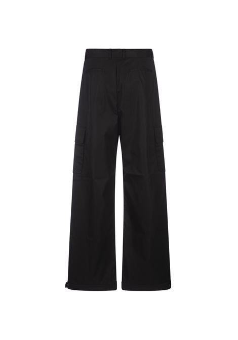 OFF-WHITE Pantaloni Cargo In Tessuto Tecnico Nero - OFF-WHITE Promozione temporanea
