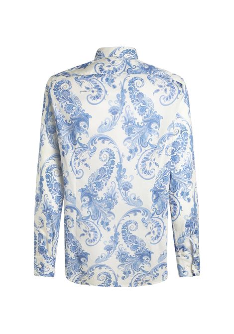 ETRO Camicia Paisley Floreale Azzurra - ETRO Fino al 50% di sconto