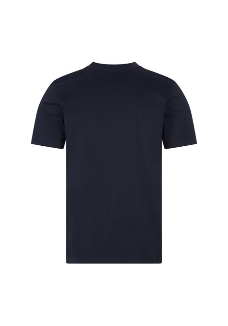BOSS T-Shirt Regular Fit In Cotone Mercerizzato Blu Navy - BOSS Offerta speciale della fabbrica