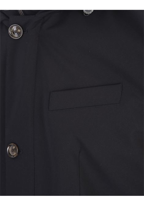 MONTECORE Parka In Lana Rain System Blu Navy - MONTECORE Fino al 55% di sconto