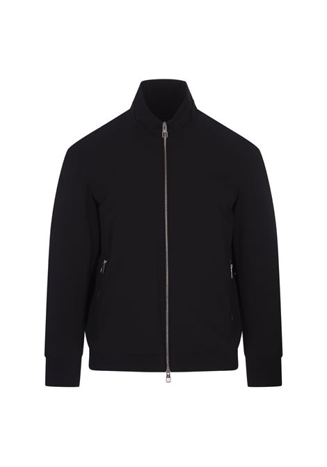 MONTECORE Bomber In Tessuto Tecnico Blu Navy - MONTECORE Discount Store per i nuovi prodotti