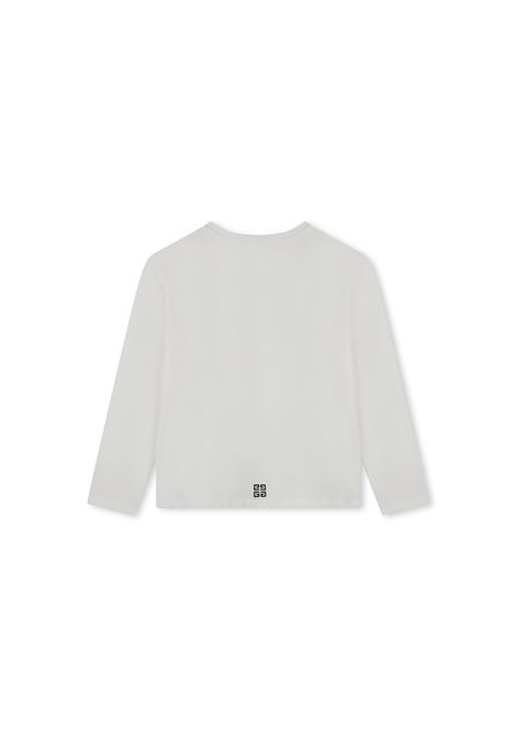 GIVENCHY KIDS T-Shirt GIVENCHY 4G Bianco/Grigio - GIVENCHY KIDS Italia