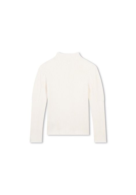 CHLOÉ KIDS Maglione Avorio Con Scollo Rotondo - CHLOÉ KIDS Economico
