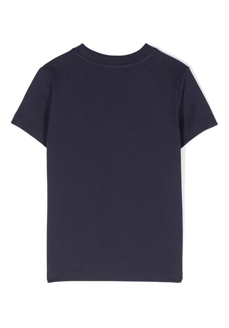 MOSCHINO KIDS T-Shirt Blu Con Patch Moschino Teddy Bear Sul Punto Cuore - MOSCHINO KIDS Hotsell