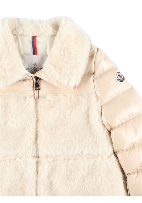 MONCLER ENFANT Piumino Corto Amabay Bianco - MONCLER ENFANT Vendita Economica