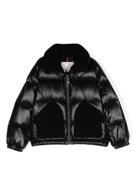 MONCLER ENFANT Piumino Aigues Nero - MONCLER ENFANT Saldi Di Fabbrica