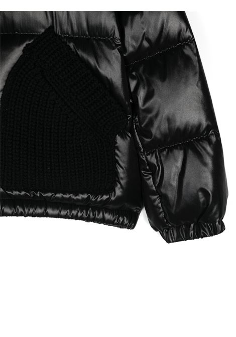 MONCLER ENFANT Piumino Aigues Nero - MONCLER ENFANT Saldi Di Fabbrica