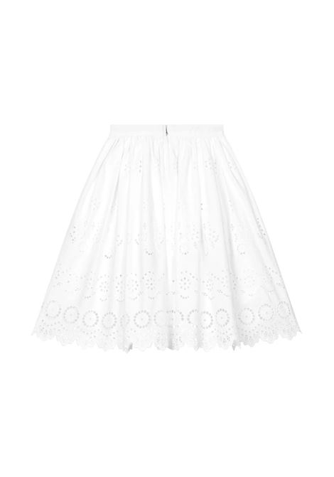 DOLCE & GABBANA KIDS Gonna In Pizzo Sangallo Bianco - DOLCE & GABBANA KIDS I Più Venduti
