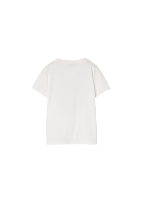 GUCCI KIDS T-Shirt Bianca Con Stampa Gucci G - GUCCI KIDS Offerta speciale