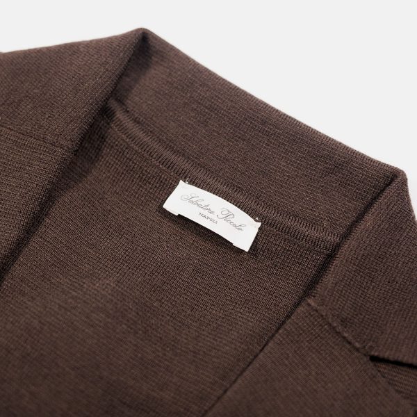 Salvatore Piccolo Giacca monopetto in maglia Nuovo