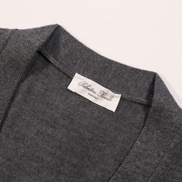 Salvatore Piccolo Gilet Grigio Qualità Garantita