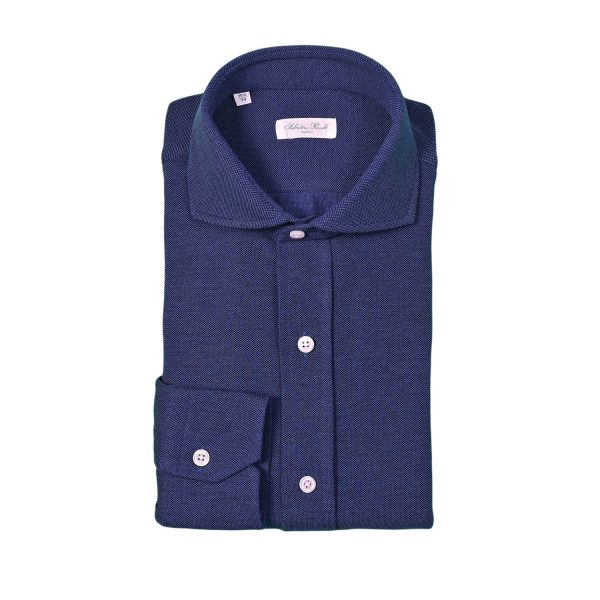 Salvatore Piccolo Camicia in Jersey Vendita Economica
