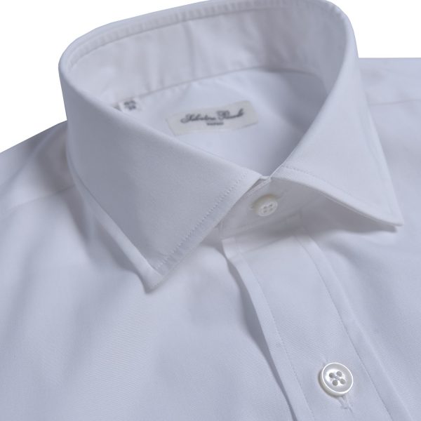 Salvatore Piccolo Camicia classica bianca Saldi Di Fabbrica