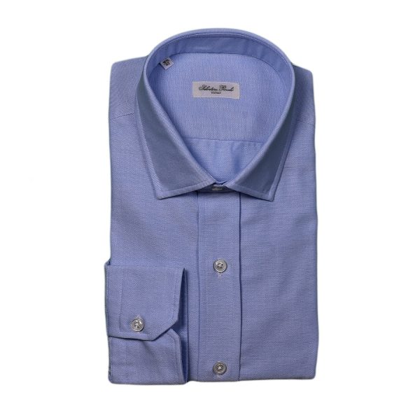 Salvatore Piccolo Camicia Oxford blu I Più Venduti