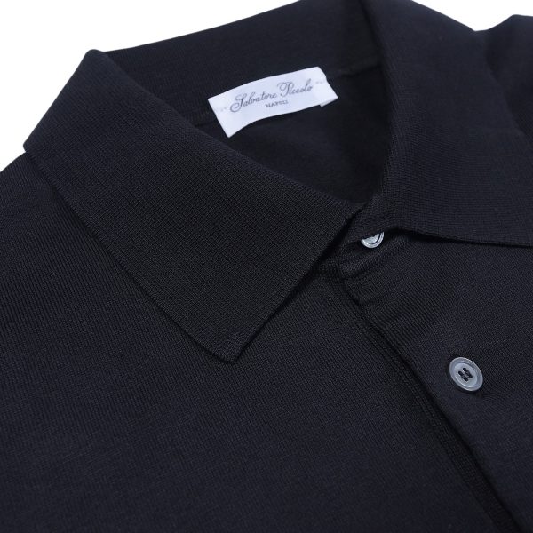 Salvatore Piccolo Polo mezza manica Crêpe Moda