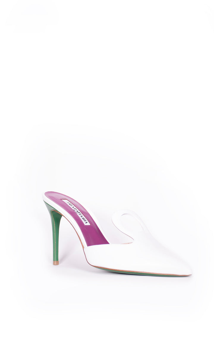 Sara Battaglia First Date 90 Mules Nuovo