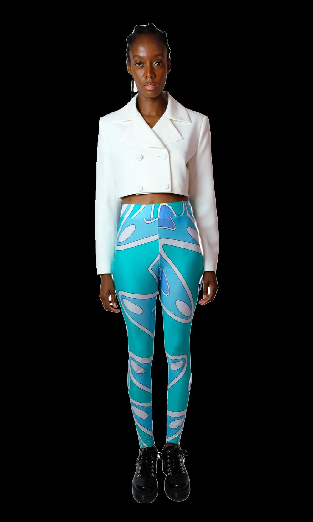 Sara Battaglia Ocean Leggings Sconto