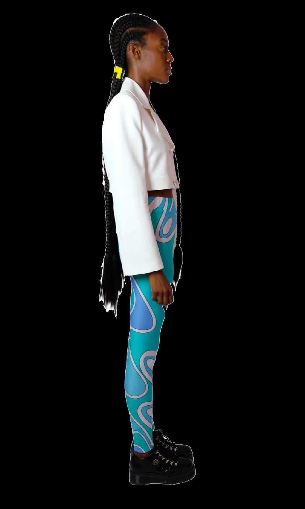 Sara Battaglia Ocean Leggings Sconto