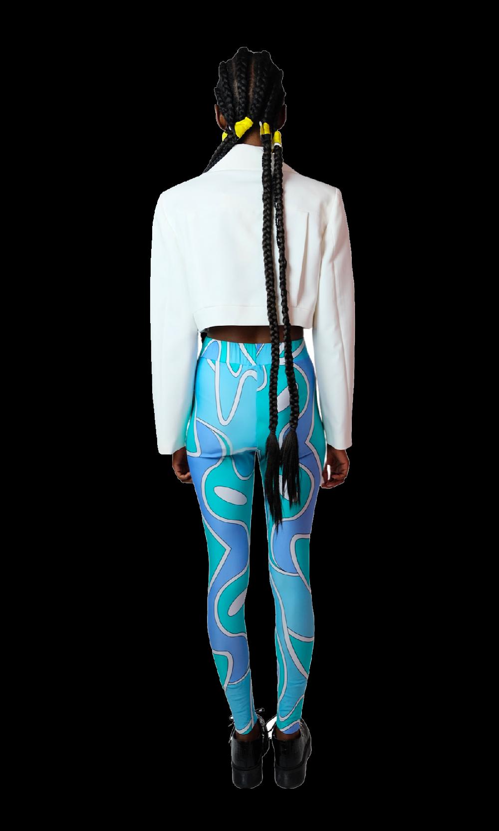 Sara Battaglia Ocean Leggings Sconto